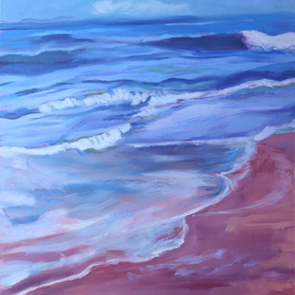 "Santa Barbara Coast" Diptych Left